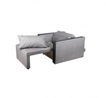 Кресло-кровать Милена с подлокотниками Серый в Тарко-Сале - tarko-sale.mebel-74.com | фото
