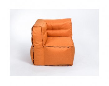 Модульное кресло Комфорт Колор угловое оранжевое в Тарко-Сале - tarko-sale.mebel-74.com | фото