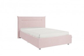 АЛЬБА Кровать 1200 с основанием (нежно-розовый) в Тарко-Сале - tarko-sale.mebel-74.com | фото