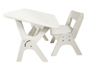 Детский растущий стол-парта и стул Я САМ "Умка" (Белый) в Тарко-Сале - tarko-sale.mebel-74.com | фото