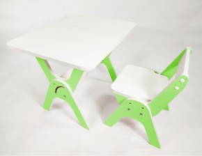 Детский растущий стол-парта и стул Я САМ "Умка" (Зеленый) в Тарко-Сале - tarko-sale.mebel-74.com | фото