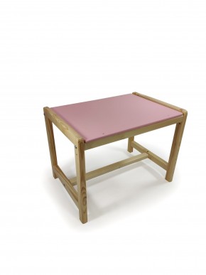 Детский растущий стол Я САМ "Лофт" (Розовый, Сосна) в Тарко-Сале - tarko-sale.mebel-74.com | фото