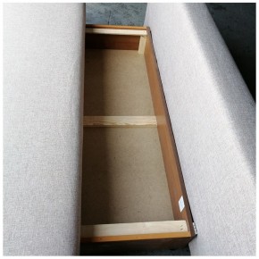 Диван-кровать Комфорт без подлокотников BALTIC AZURE (4 подушки) в Тарко-Сале - tarko-sale.mebel-74.com | фото