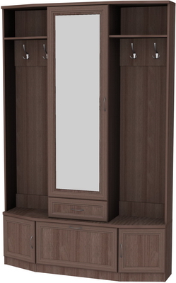 Шкаф для прихожей с зеркалом арт.600 в Тарко-Сале - tarko-sale.mebel-74.com | фото