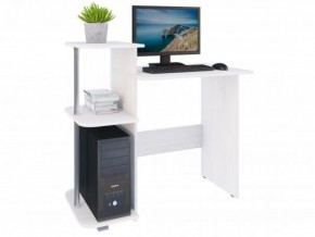 Компьютерный стол №3 (Анкор белый) в Тарко-Сале - tarko-sale.mebel-74.com | фото