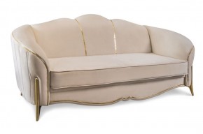 Комплект мягкой мебели Lara 3-1-1 с раскладным механизмом (бежевый/золото) в Тарко-Сале - tarko-sale.mebel-74.com | фото