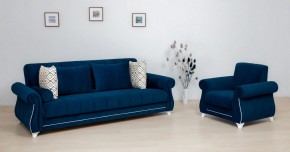 Комплект Роуз ТД 410 диван-кровать + кресло + комплект подушек в Тарко-Сале - tarko-sale.mebel-74.com | фото