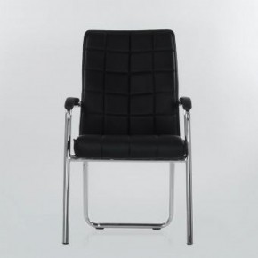 Кресло Barneo K-14 для посетителей и переговорных (черный) в Тарко-Сале - tarko-sale.mebel-74.com | фото