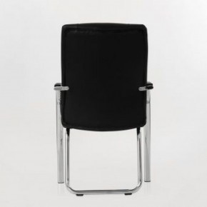 Кресло Barneo K-15 для посетителей и переговорных (черный) в Тарко-Сале - tarko-sale.mebel-74.com | фото