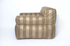 Кресло бескаркасное Уют полоса (Коричневый) в Тарко-Сале - tarko-sale.mebel-74.com | фото