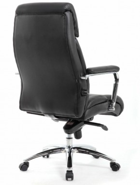 Кресло BRABIX PREMIUM "Phaeton EX-502" (кожа с компаньоном, хром, черное) 530882 в Тарко-Сале - tarko-sale.mebel-74.com | фото