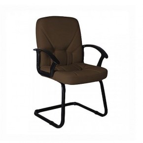 Кресло ЧИП ультра 365 (коричневый) на полозьях в Тарко-Сале - tarko-sale.mebel-74.com | фото