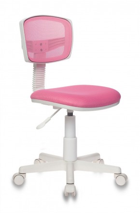 Кресло детское Бюрократ CH-W299/PK/TW-13A розовый в Тарко-Сале - tarko-sale.mebel-74.com | фото