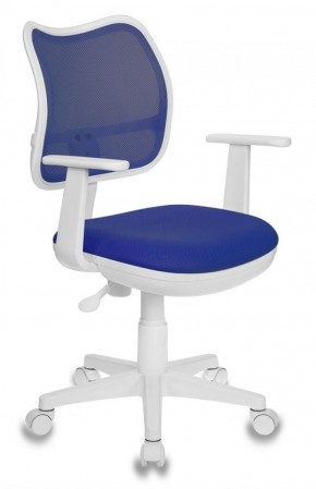 Кресло детское Бюрократ CH-W797/BL/TW-10 синий в Тарко-Сале - tarko-sale.mebel-74.com | фото