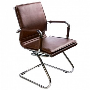 Кресло для посетителя Бюрократ CH-993-Low-V/Brown коричневый в Тарко-Сале - tarko-sale.mebel-74.com | фото