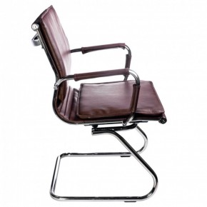 Кресло для посетителя Бюрократ CH-993-Low-V/Brown коричневый в Тарко-Сале - tarko-sale.mebel-74.com | фото