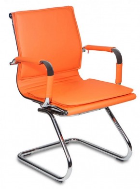Кресло для посетителя Бюрократ CH-993-Low-V/orange оранжевый в Тарко-Сале - tarko-sale.mebel-74.com | фото