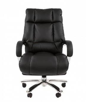 Кресло для руководителя CHAIRMAN 405 (Кожа) Черное в Тарко-Сале - tarko-sale.mebel-74.com | фото