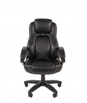 Кресло для руководителя  CHAIRMAN 432 (Экокожа черная) в Тарко-Сале - tarko-sale.mebel-74.com | фото