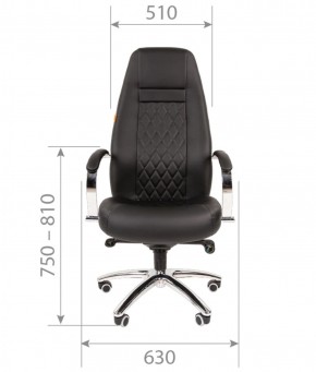 Кресло для руководителя CHAIRMAN 950 (Экокожа) Черное в Тарко-Сале - tarko-sale.mebel-74.com | фото