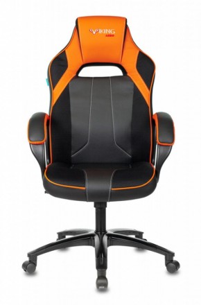 Кресло игровое Бюрократ VIKING 2 AERO ORANGE черный/оранжевый в Тарко-Сале - tarko-sale.mebel-74.com | фото