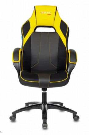 Кресло игровое Бюрократ VIKING 2 AERO YELLOW черный/желтый в Тарко-Сале - tarko-sale.mebel-74.com | фото