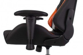 Кресло игровое Бюрократ VIKING 5 AERO ORANGE черный/оранжевый в Тарко-Сале - tarko-sale.mebel-74.com | фото