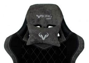 Кресло игровое Бюрократ VIKING 7 KNIGHT B FABRIC черный в Тарко-Сале - tarko-sale.mebel-74.com | фото