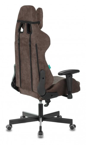 Кресло игровое Бюрократ VIKING KNIGHT LT10 FABRIC коричневый в Тарко-Сале - tarko-sale.mebel-74.com | фото