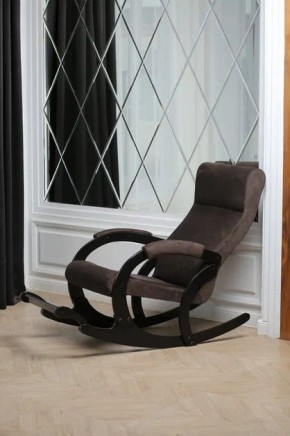 Кресло-качалка МАРСЕЛЬ 33-Т-AC (кофе) в Тарко-Сале - tarko-sale.mebel-74.com | фото