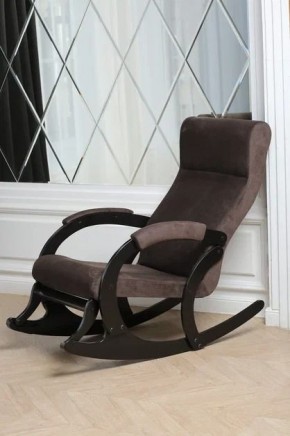 Кресло-качалка МАРСЕЛЬ 33-Т-AC (кофе) в Тарко-Сале - tarko-sale.mebel-74.com | фото