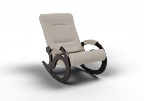 Кресло-качалка Вилла 11-Т-Ш (ткань/венге) ШОКОЛАД в Тарко-Сале - tarko-sale.mebel-74.com | фото