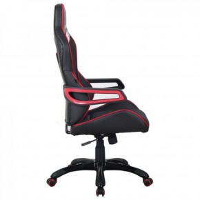 Кресло компьютерное BRABIX Nitro GM-001 (ткань/экокожа) черное, вставки красные (531816) в Тарко-Сале - tarko-sale.mebel-74.com | фото