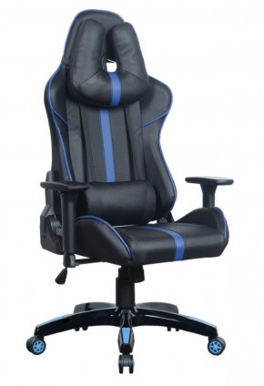 Кресло компьютерное BRABIX "GT Carbon GM-120" (черное/синее) 531930 в Тарко-Сале - tarko-sale.mebel-74.com | фото
