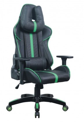 Кресло компьютерное BRABIX "GT Carbon GM-120" (черное/зеленое) 531929 в Тарко-Сале - tarko-sale.mebel-74.com | фото