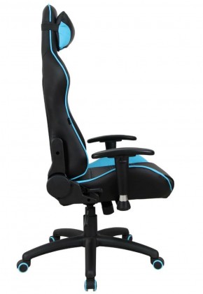 Кресло компьютерное BRABIX "GT Master GM-110" (черное/голубое) 531928 в Тарко-Сале - tarko-sale.mebel-74.com | фото