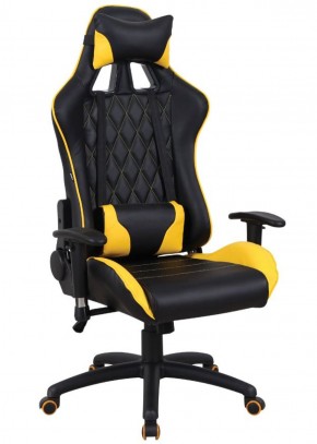 Кресло компьютерное BRABIX "GT Master GM-110" (черное/желтое) 531927 в Тарко-Сале - tarko-sale.mebel-74.com | фото