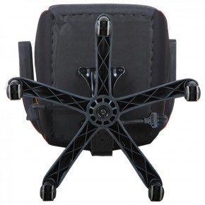 Кресло компьютерное BRABIX Techno Pro GM-003 (ткань черное/серое, вставки оранжевые) 531813 в Тарко-Сале - tarko-sale.mebel-74.com | фото
