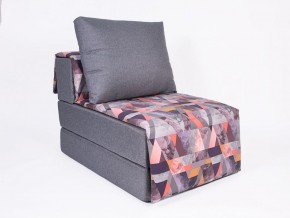 Кресло-кровать бескаркасное Харви (серый-сноу манго) в Тарко-Сале - tarko-sale.mebel-74.com | фото