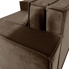 Кресло-кровать Принц КК1-ВК (велюр коричневый) в Тарко-Сале - tarko-sale.mebel-74.com | фото