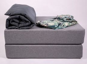 Кресло-кровать-пуф бескаркасное Прайм (мехико серый-графит) в Тарко-Сале - tarko-sale.mebel-74.com | фото
