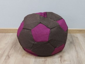 Кресло-мешок Мяч S (Savana Chocolate-Savana Berry) в Тарко-Сале - tarko-sale.mebel-74.com | фото