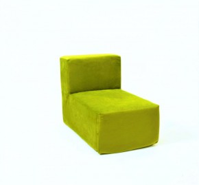 Кресло-модуль бескаркасное Тетрис 30 (Зеленый) в Тарко-Сале - tarko-sale.mebel-74.com | фото