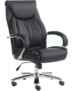Кресло офисное BRABIX PREMIUM "Advance EX-575" (хром, экокожа, черное) 531825 в Тарко-Сале - tarko-sale.mebel-74.com | фото