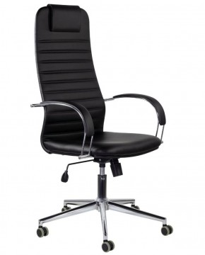 Кресло офисное BRABIX "Pilot EX-610 CH" premium (черное/кожзам) 532418 в Тарко-Сале - tarko-sale.mebel-74.com | фото