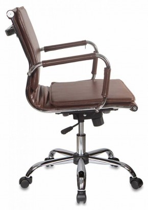 Кресло руководителя Бюрократ CH-993-LOW/BROWN коричневый в Тарко-Сале - tarko-sale.mebel-74.com | фото