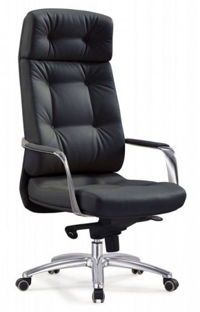 Кресло руководителя Бюрократ _DAO/BLACK черный в Тарко-Сале - tarko-sale.mebel-74.com | фото