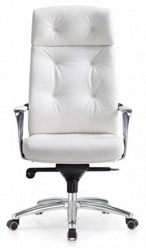 Кресло руководителя Бюрократ _DAO/WHITE белый в Тарко-Сале - tarko-sale.mebel-74.com | фото