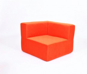Кресло-угловое-модуль бескаркасное Тетрис 30 (Оранжевый) в Тарко-Сале - tarko-sale.mebel-74.com | фото