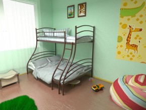 Кровать 2-х ярусная Глория 1400*1900 (МилСон)  в Тарко-Сале - tarko-sale.mebel-74.com | фото